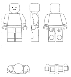 Image which shows lego figures now protected as european community trade marks